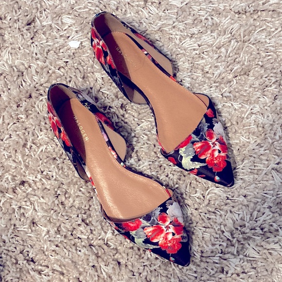 NWT Halogen Floral Flats - Picture 3 of 3